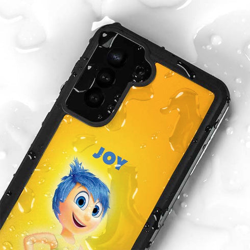 Disney Inside Out Joy Portrait Galaxy S24 Waterproof Case